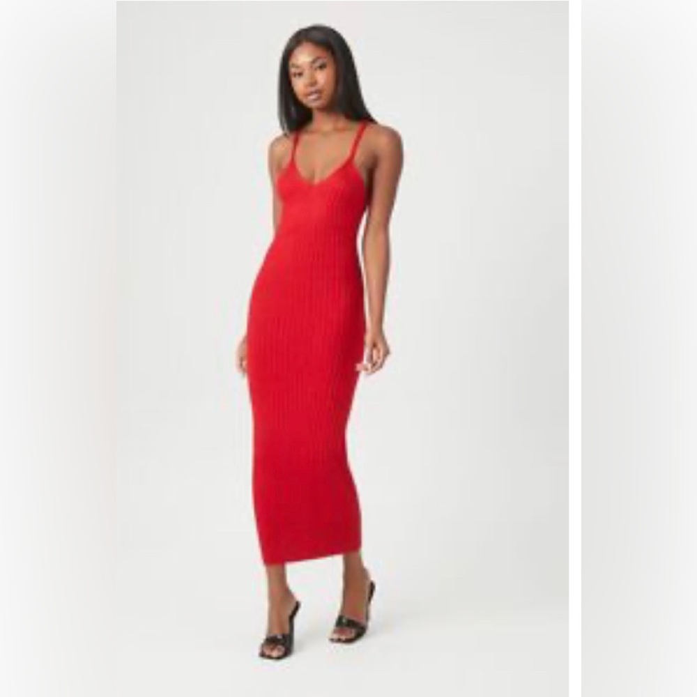 Metallic Knit Bodycon Dress